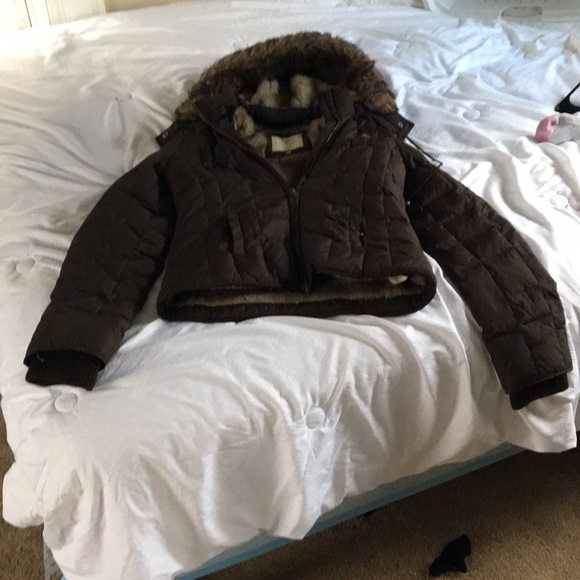 Abercrombie and Fitch fur coat - Picture 1 of 1